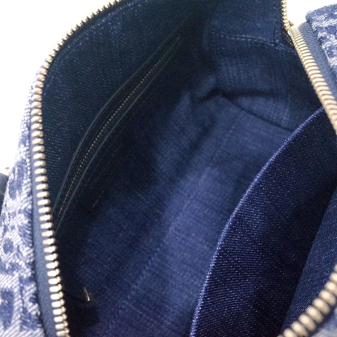 Dior Groove 20 Bag Blue Denim Dior Oblique Jacquard